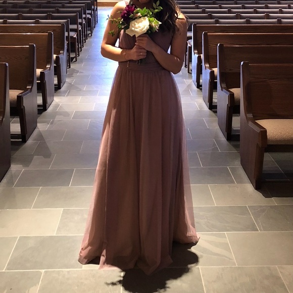 Birdy Grey Mauve Bridesmaid Dress - Picture 1 of 3